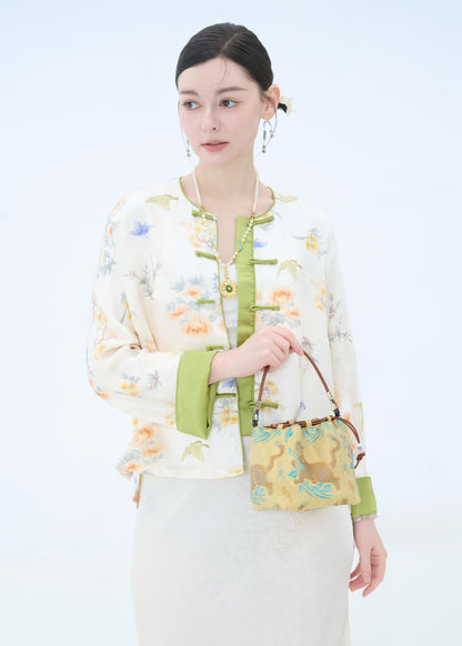 Golden Frolic Mini Pouch