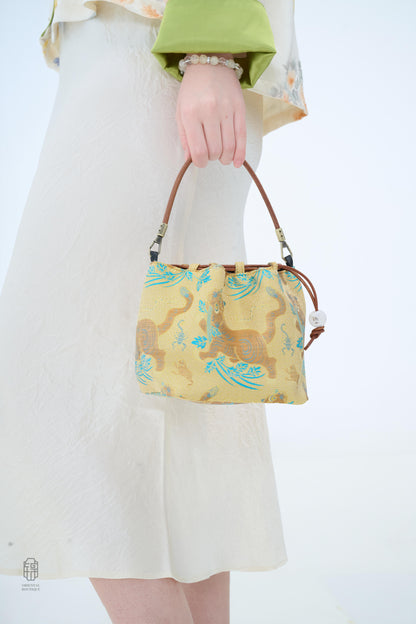Golden Frolic Mini Pouch