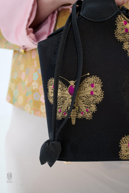 Butterfly Reverie Drawstring Bag