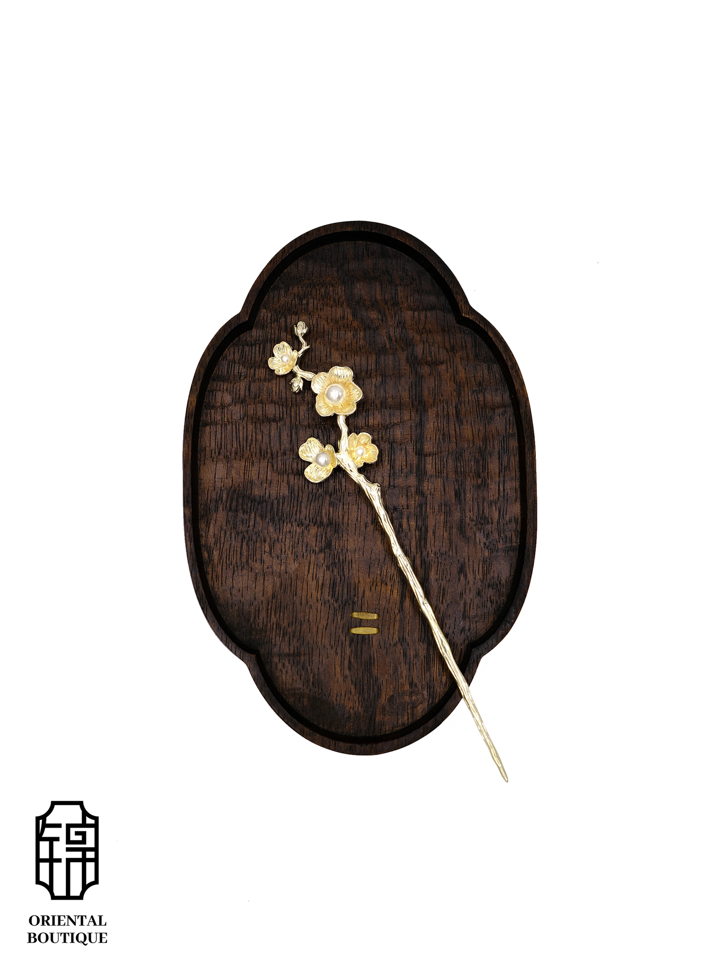 Light Gold Blossom Hairpin