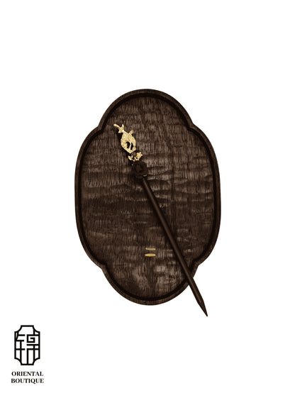 Gold Fish Wooden Hair Stick