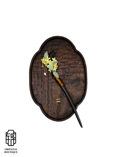 Fresh Yellow Blossom Hairpin