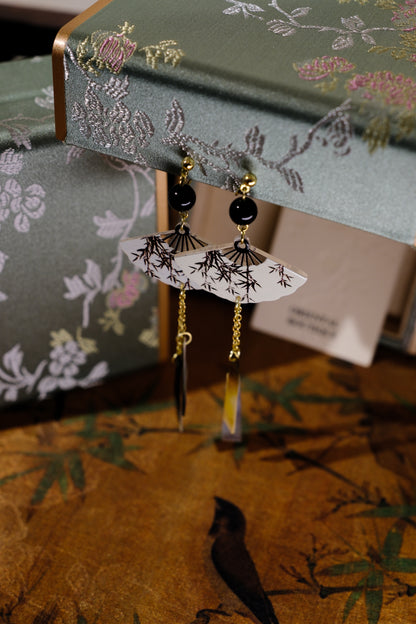 Bamboo Shadows Earrings