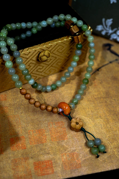 Lotus Collection - Jade Serenity Necklace