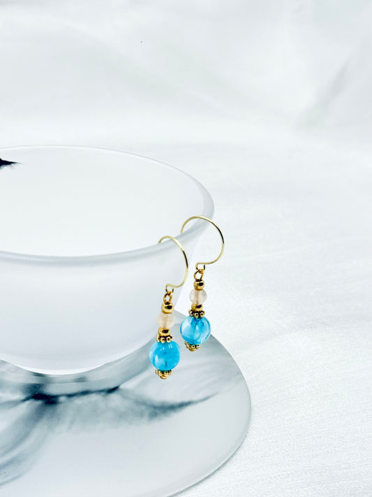 Whisper of Blue Dreams Earrings - ORIENTAL BOUTIQUE