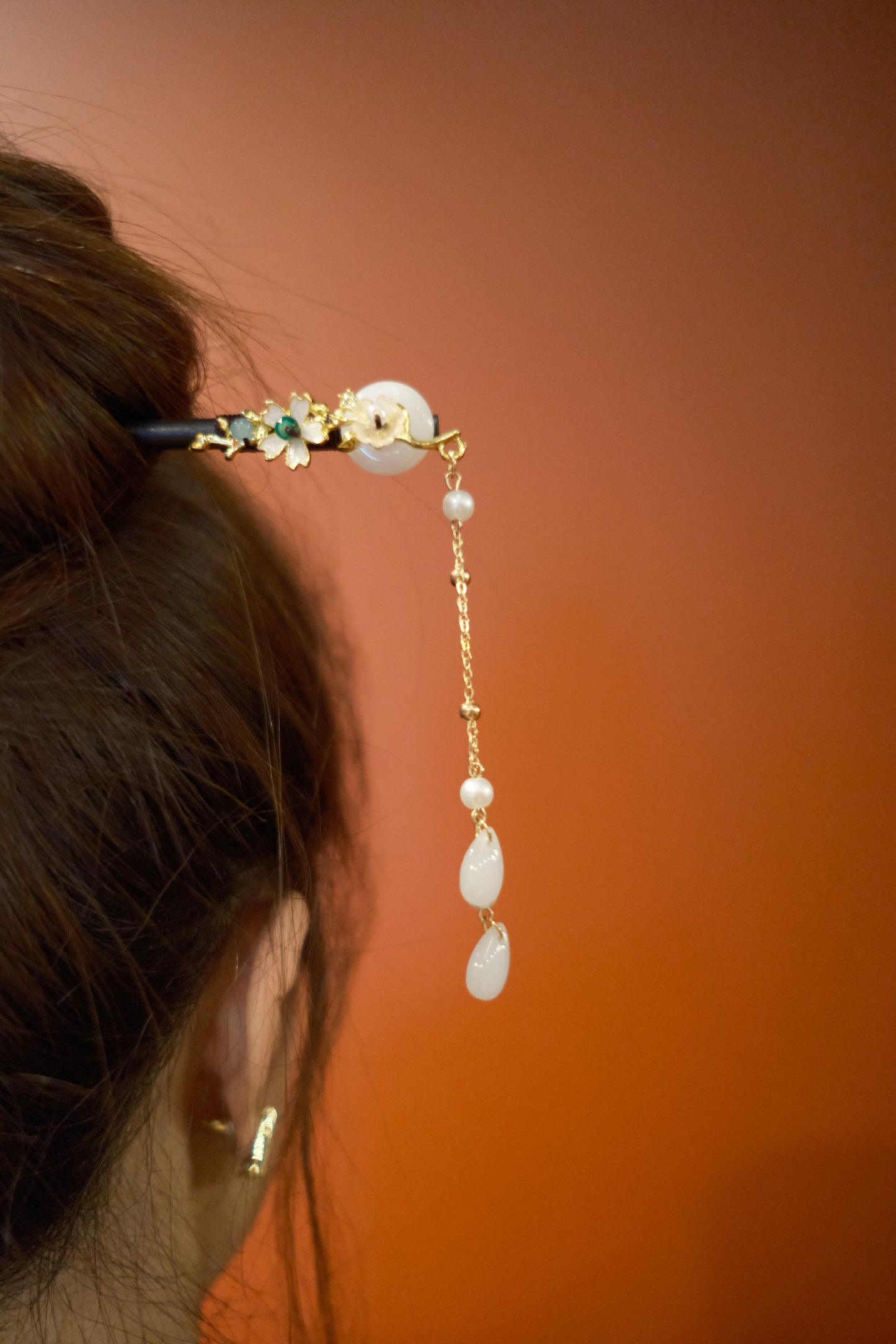 Flowing Dewdrop Hairpin