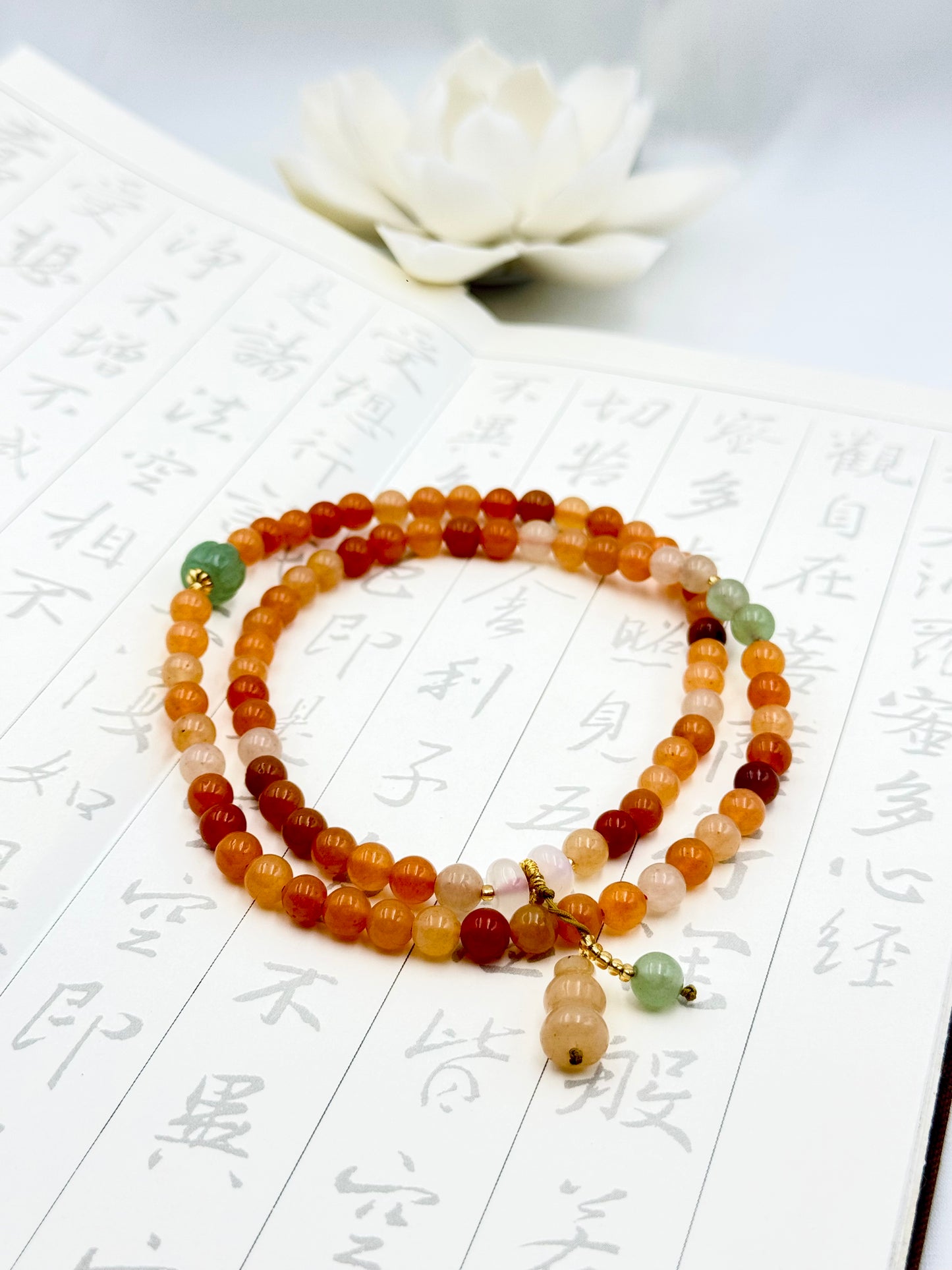 Autumn Whisper Mala Necklace