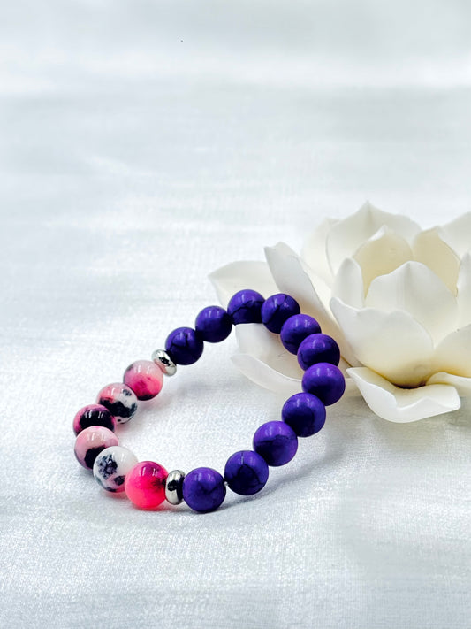 Purple Blossom Dream Bracelet