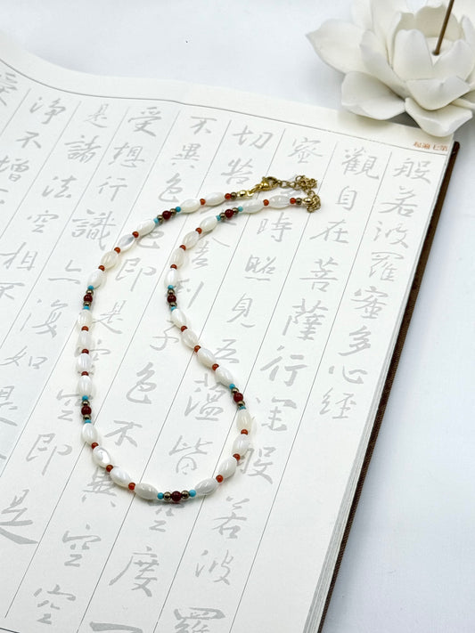 Eternal Collection - Sunlit Gemstone Necklace - ORIENTAL BOUTIQUE