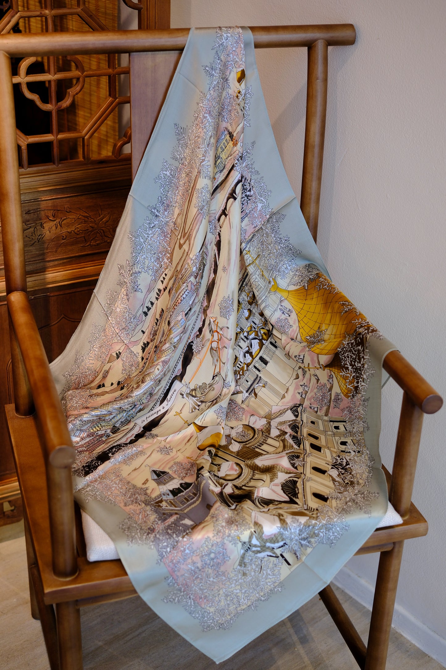 Architectural Heritage Square Scarf
